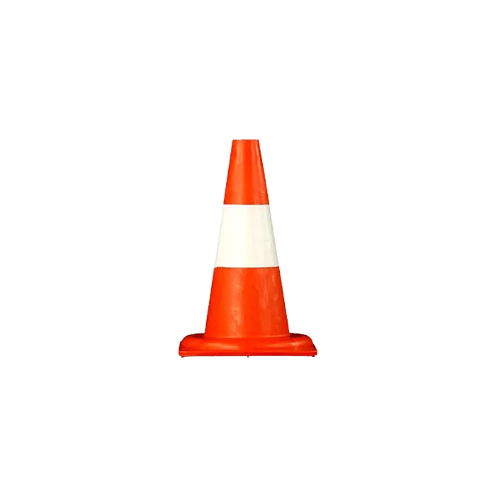 Cône de chantier PEBD souple 30cm - 3195316